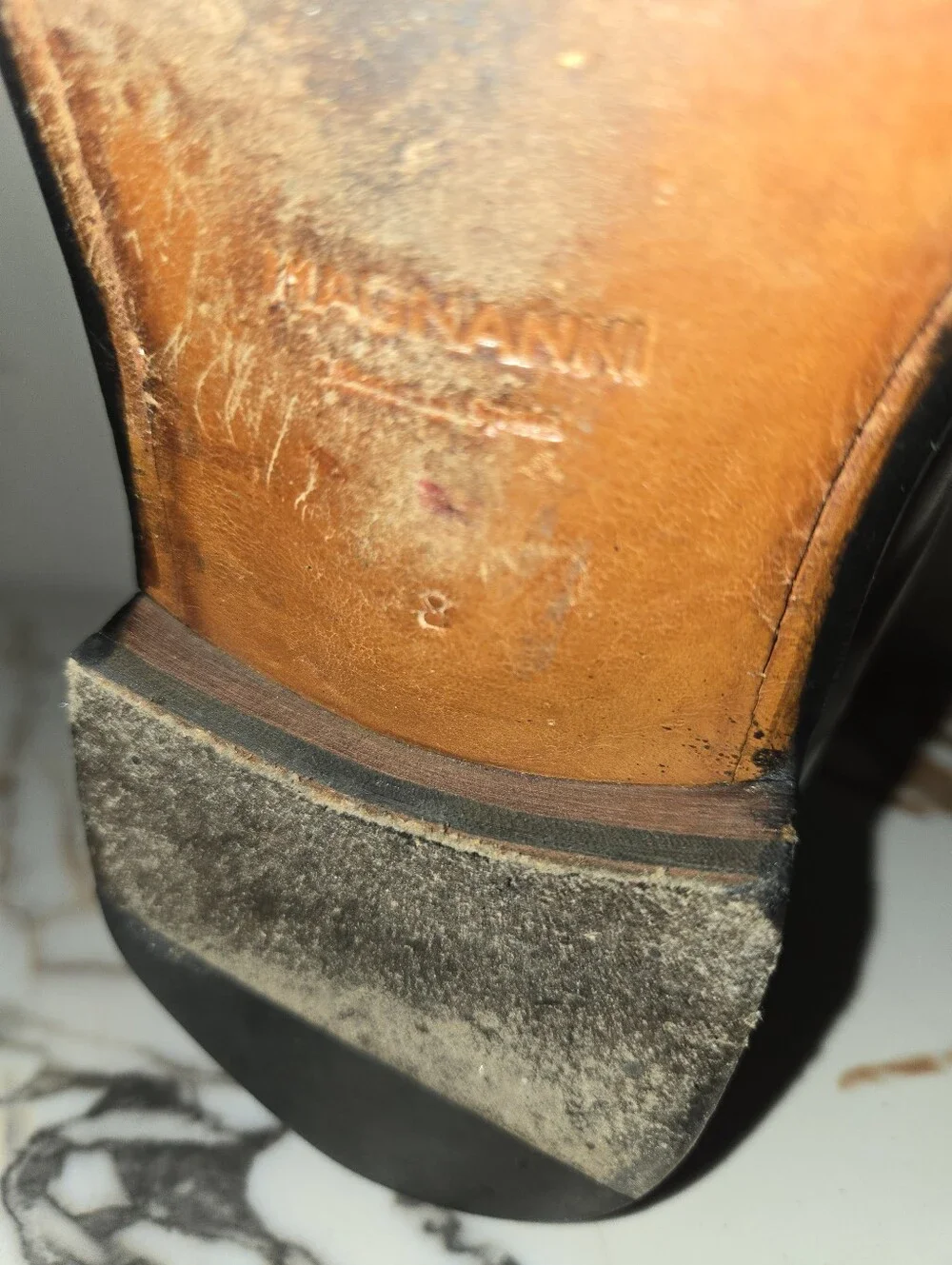 Magnanni Mens Shoes Size 8 Retail For $395.00